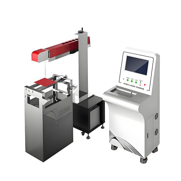 High-Speed Shrink Label Laser Scoring Machine for PMMA Acrylic Sheets CO2 Laser AI/ DXF for Packaging Industry Long Lifespan