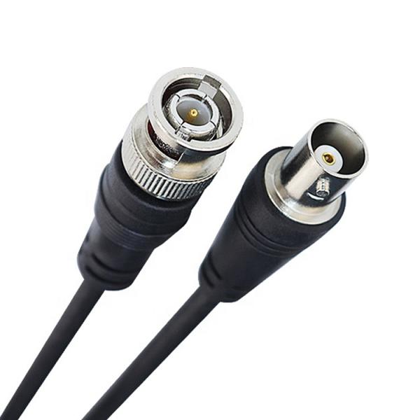 Seguridad de la Asamblea de SDI Cámara de circuito cerrado coaxial de vídeo Jack de alimentación de macho a hembra Cable BNC