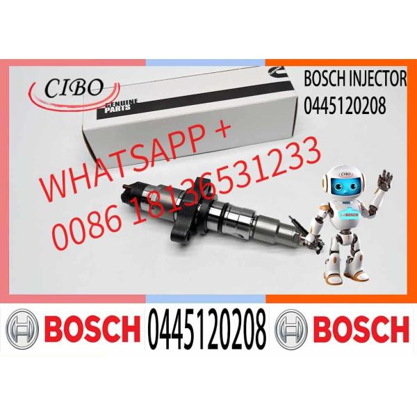 Diesel Engine Spare Parts Fuel System High Pressure Common Rail Injector Assembly 0445120208 0445120032 0445120238