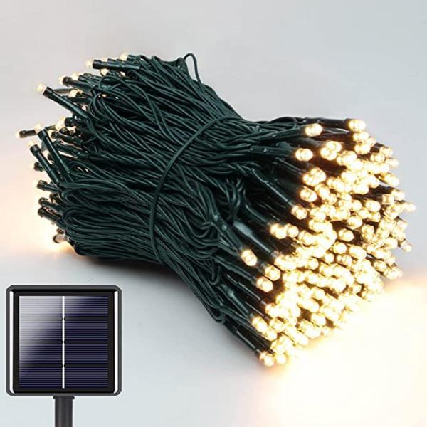 Outdoor Decorative Lighting Waterproof Solar String Lamp for Garden Christmas Tree