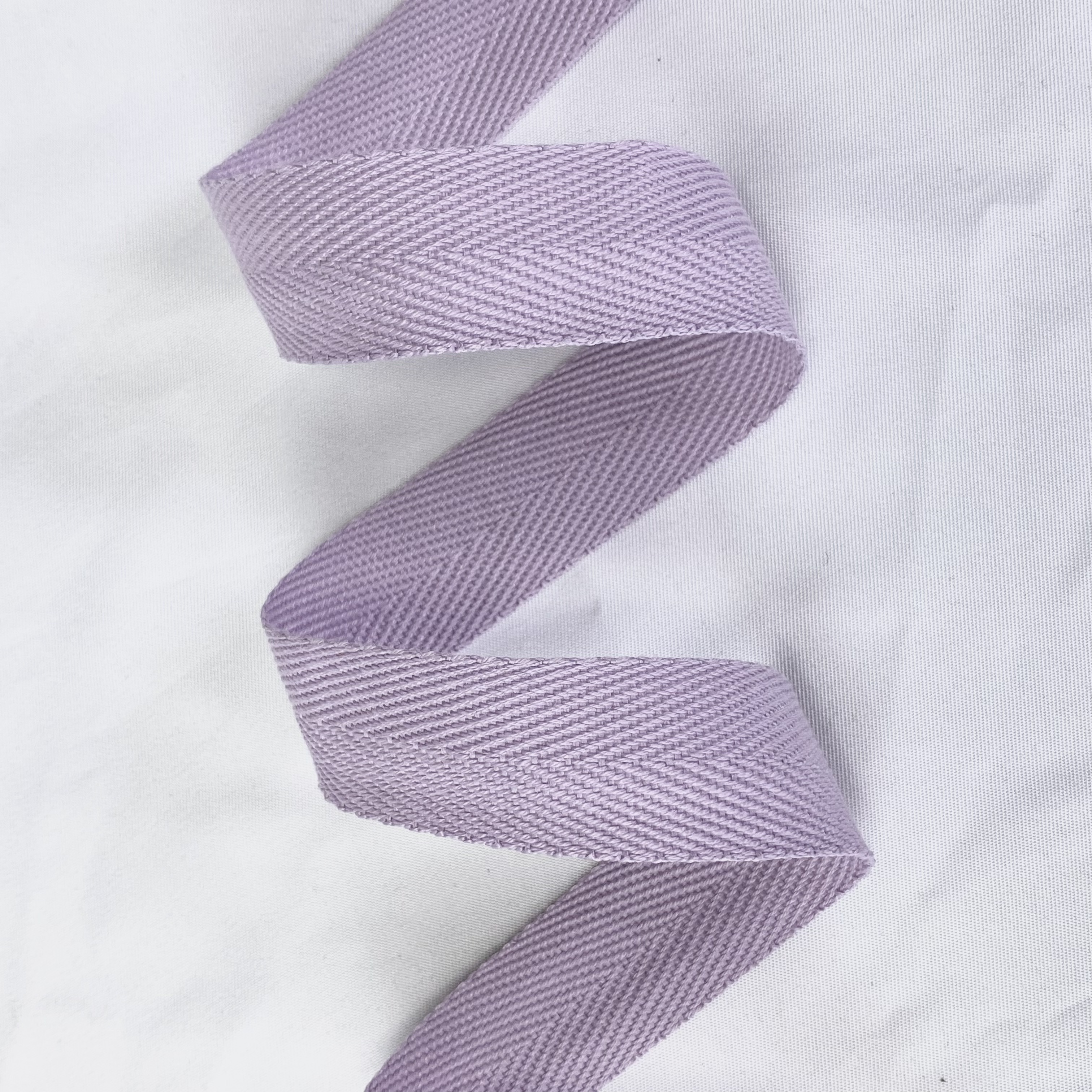 Herringbone polyester-cotton webbing Various colors Backpack strap Belt Handbag strap