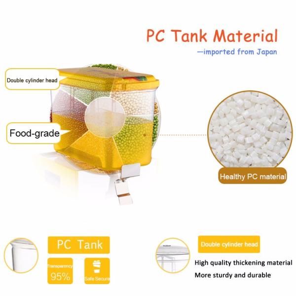 Wellcooling 3 Bowls Cold Drinks Juicer Dispenser
