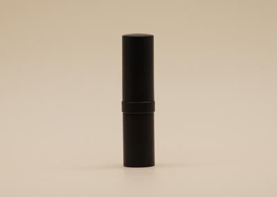 Portable magro preto convexo médio do tubo do batom de Matt para o empacotamento cosmético
