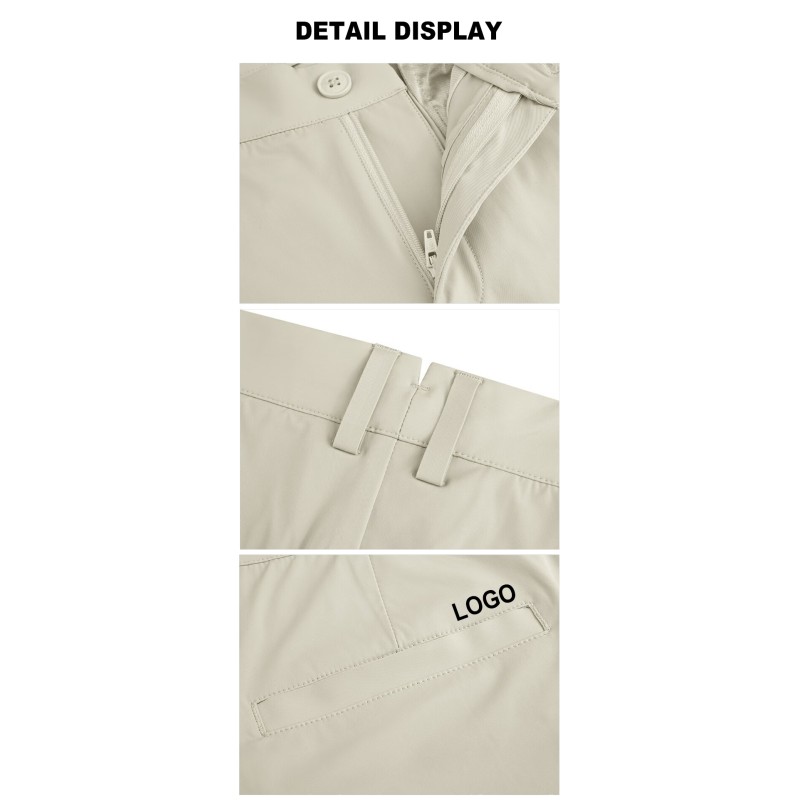 OEM Custom Men's Stretch Breathable Golf Long Pants Comfort Sports Trousers