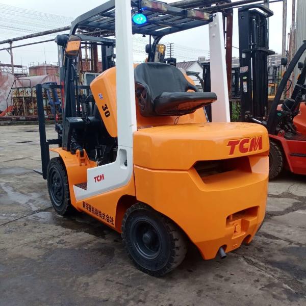 6 Ton Original Diesel Forklift TCM 3 Ton Used Forklift Truck for Smooth Maneuvering
