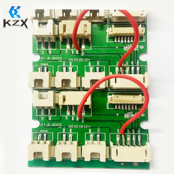 Blind Buried Vias 2 Layers PCB With Green Solder Mask Integration