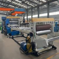 Système de chauffage électrique Extrudeuse à vis unique en plastique avec PLC et tête d'extrusion personnalisée