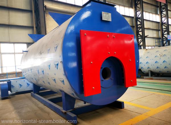 1.4MW Oil Fired Hot Water Boiler With Big Furnace Threaded Pipe Design