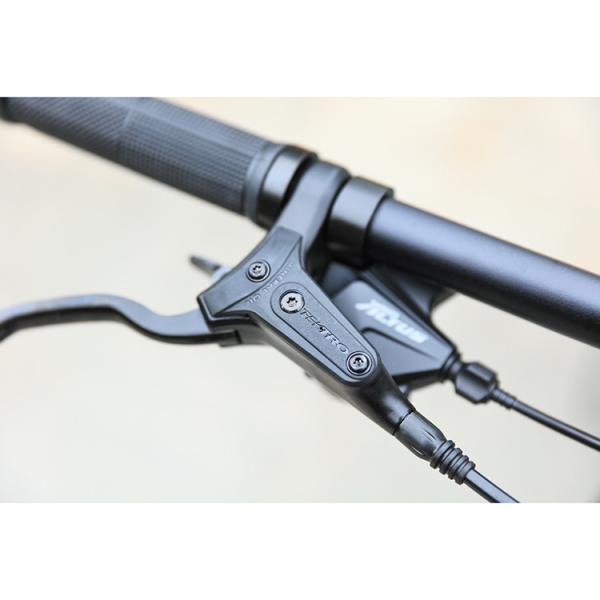 Quadro personalizado de bicicleta de montanha de suspensão dupla de 24 velocidades com largura de pneu de 27,5 * 1,95 