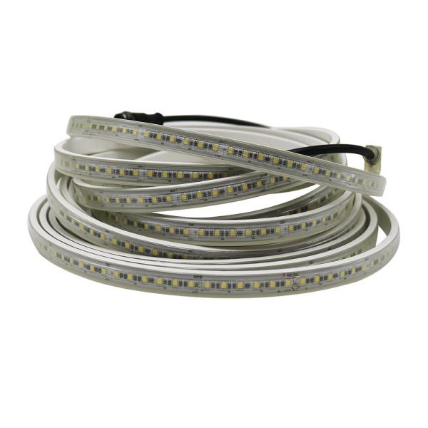 PVC impermeável da luz de tira 12W/M do diodo emissor de luz do FCC 5050RGB 6x16mm