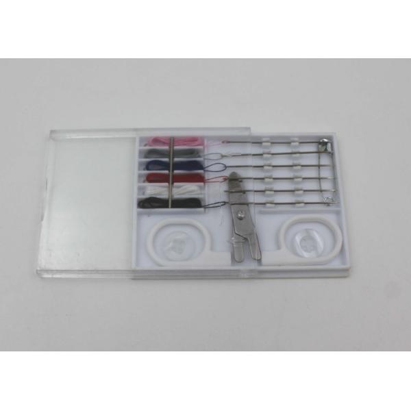 Disposable Hotel Mini Sewing Kit Accessories With Scissors / Pin / Neddle And Thread