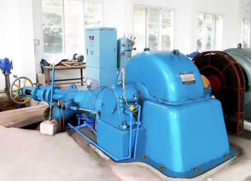 Turgo Turbine Generator with Noise Level ≤60dB and Diameter 350-400mm for Synchronous or Asynchronous Hydroelectric Power
