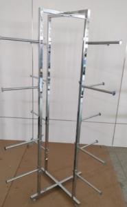 Easy Assembly 4 Arm Clothing Rack 4 Way Apparel Rack Amazing Design