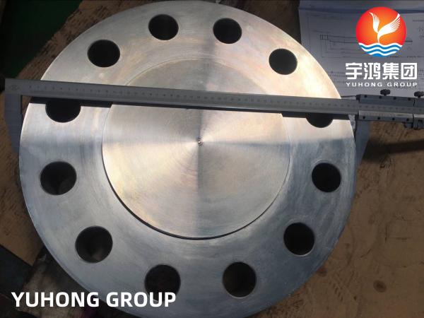 ASTM A182 F22 UNS K21590 Blind RF Flange For Power Plant Boilers