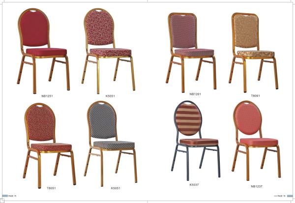 stackable restaurant aluminium banquet chair furniture