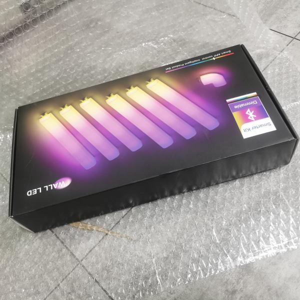 RGB LED Linear Batten Glide Parede Sincronização de Música Decoração para Casa para Sala de estar