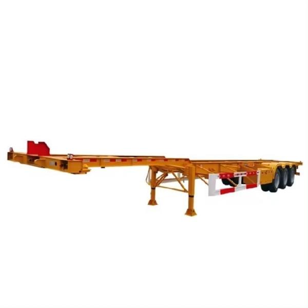 Customized Request Tri-Axle Container Truck Trailer for Master Vehicles