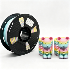 Matte Silk 1.75mm PLA Filament Biodegradable 3D Printing Consumable 1kg Spool Elegant Surface Finish