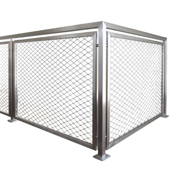 Wire Rope Netting Stainless Steel Webnet Safety Systems For Bridge Fall Protection