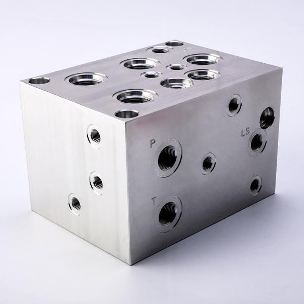Aluminum Cast Ductile Iron Steel Hydraulic Manifold Block Throttle Flow Control Valve