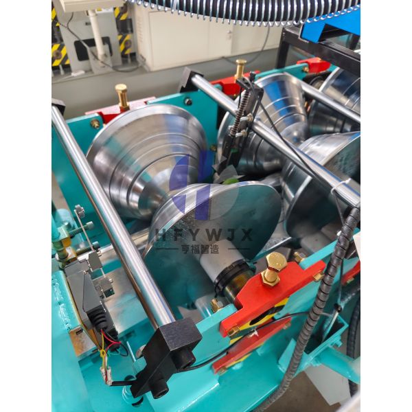 High Precision Durable 300 Ridge Cap Roll Forming Machine with PLC Control for Roofing Systems