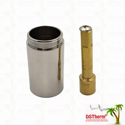 Brass / Chrome Plated Valve Stem Extension Sleeve Cartridge Extension Customized Size