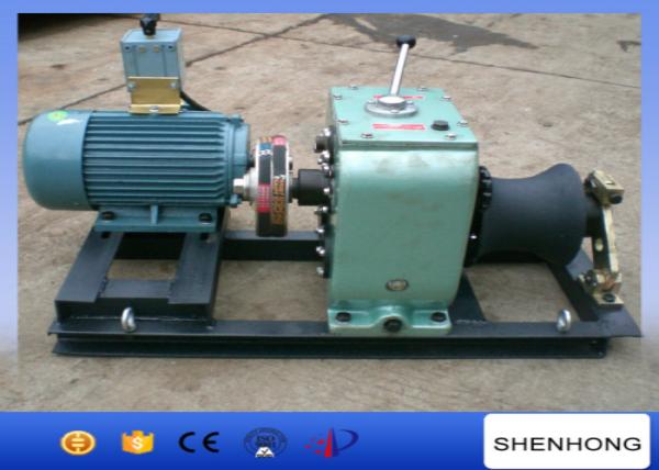 3 Ton Electric Cable Pulling Winch For Underground Cable Installation Project