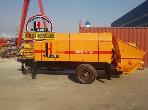 JIUHE 80 M3/H High Efficiency HBT80 Electric Concrete Pump Machine Stationary