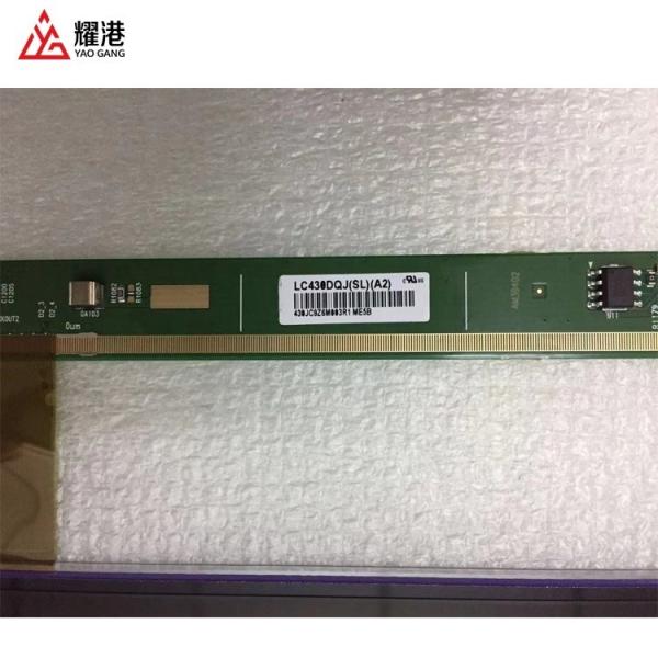43 Inch LG LCD Panel Smart Tv Lcd Panel LC430DQJ-SLA2 PCB 0743A/0744A 3840×2160