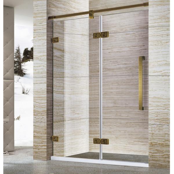 1200x800x2000mm Stainless Steel Shower Room Brushed Frame For Residential