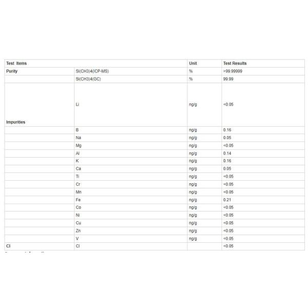 China Supply Best Price Wholesale Best Quality C4h12si Tetramethylsilane