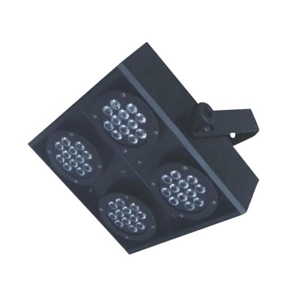 Square 4 Heads R16 G16 B16 LED Disco Effect Lightings 3W X 48PCS For KTV