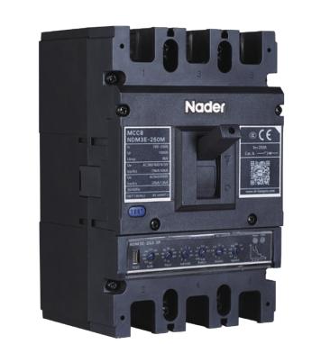 NADER NDM3M series plastic shell circuit breaker NDM3E-125MP/T/33182CQI20P NDM3EX-125MP/T/33182CQI20P NDM3E-250MP/T/33182CQI20P NDM3EX-250MP/T/33182CQI20P NDM3E-400MP/T/33182CQI20P NDM3EX-400MP/T/3318