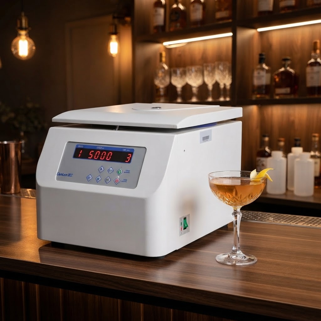 Beverage Clarification Centrifuge 5000rpm 4390xg Lab Centrifuge 4x500ml for Juice Cocktail Clarifying