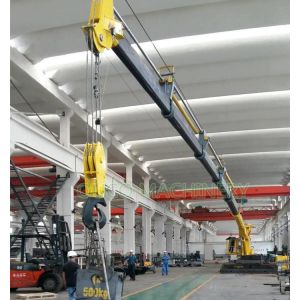 Кран тележки ISO9001 морского пехотинца 31M гидравлический телескопичный