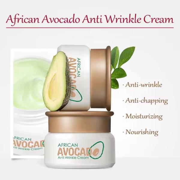 Avocado Hydrating Face Cream Hyaluronic Acid Deep Moisturizing Long Lasting