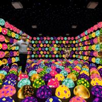 Indoor Cool Jump Space Bouncing Sphere Floor Projeção interativa