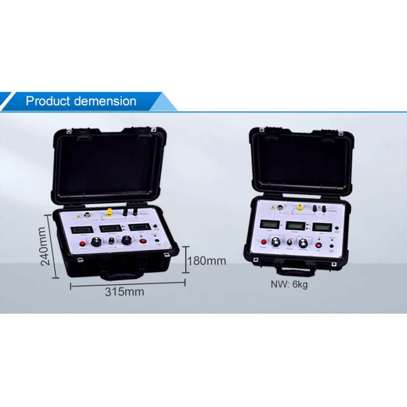 10mA Insulation Resistance Meter, 0.01MΩ~1999GΩ with 500kV Anti-Interference
