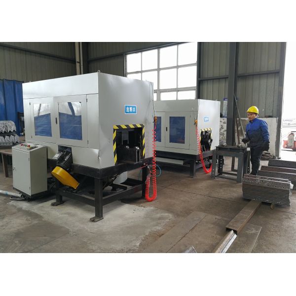 Model GQ360 CNC Angle Steel Profile Root Milling Machine For Power Communication Tower