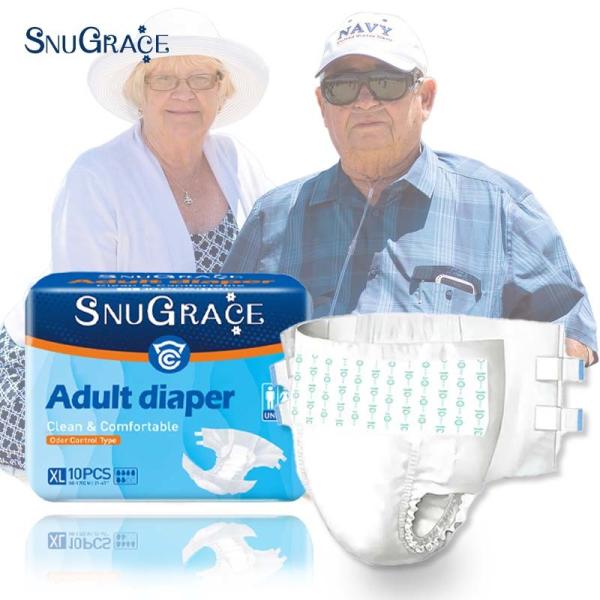 Comfortable and Soft SnuGrace Incontinence Protection Underwear for Adults Large Size