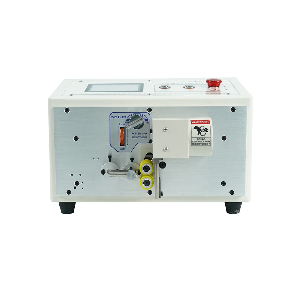 2 Wheels Automatic Wire Wax Tube Sleeve Pipe Peeling Cutter for Cable Wire Stripping Machines PVC Pipe Tube Cutting Machine