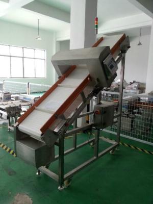 Auto Conveyor Metal Detector 4015 for foods inspection  (inclined model with special belt)