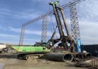 Construction Works 1500mm 125kNm Used Pile Driver Rotary Hydraulic Crawler Drill