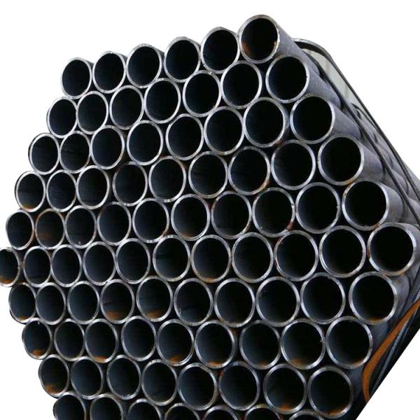 Pièces en acier au carbone de haute résistance personnalisées Q235 Q345 A36 Tubes non alliés avec technique ERW