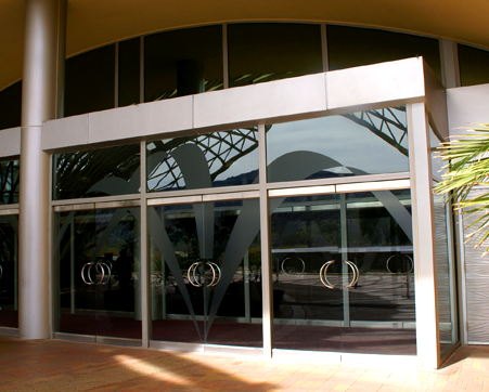 Dia. 32mm tub curved design gate handles brass / SUS exterior door handles set W-DH606 glass shower door handle