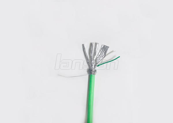 BC HDPE SFTP Cat7 Cable 10 Gigabit Ethernet LSZH Polyethylene ANATEL
