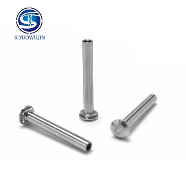Stainless Steel Square Round Head Pin, CNC Machined Locating Dowel Pin for Tooling Fixtures