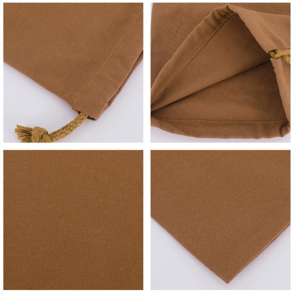 8oz Natural Unbleached Cotton Small Muslin Drawstring Bags 13x16cm
