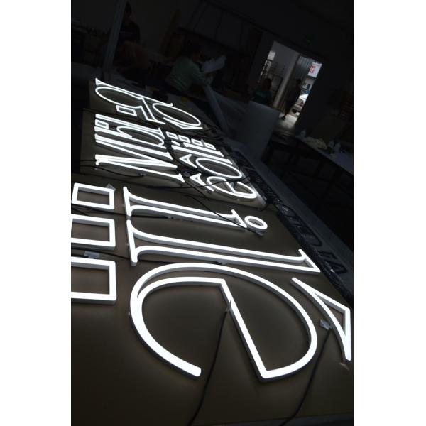 Custom RGB LED Neon Flex Signs Pure White for businesses / festivals