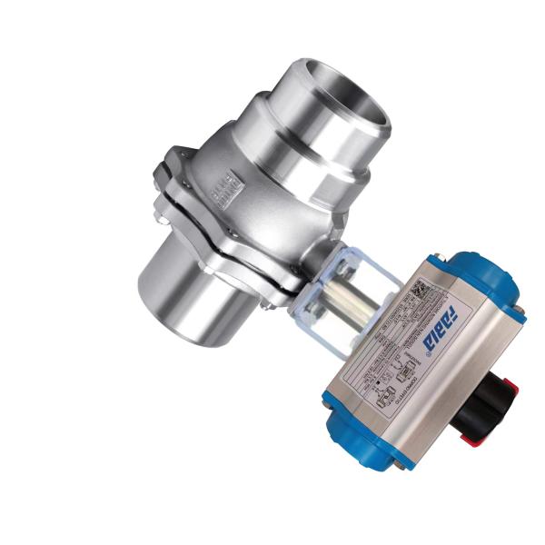 Пневматический шаровой клапан высокого давления из нержавеющей стали